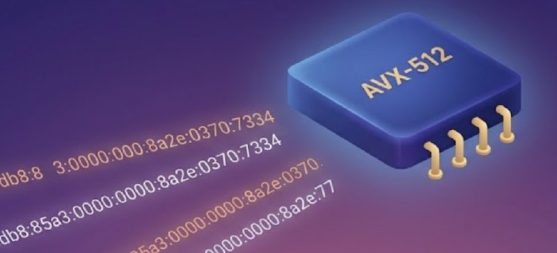 Parsing IPv6 Addresses Crazily Fast with AVX-512